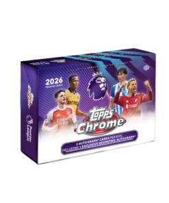 2026 Topps Chrome Premier League Soccer Breaker's Delight Box