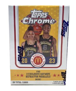 2023/24 Topps Chrome McDonalds All-American Basketball Blaster Box