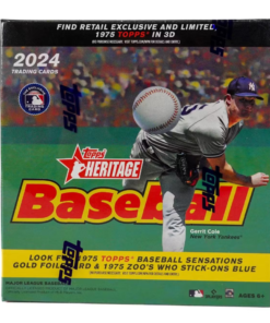 2024 Topps Heritage Baseball Mega Box (Blue Sparkle)