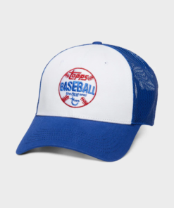 Topps Baseball The Real One Blue Mesh Trucker Hat