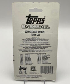 Alternative view of 2012 Topps Baseball National League Team Set