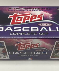 2014 Topps Baseball Series 1 & 2 Factory Set with Sandy Koufax Chrome Refractors