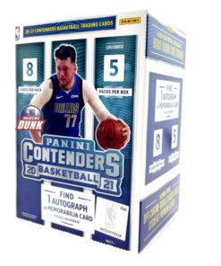 Alternative view of 2020/21 Panini Contenders Basketball Blaster Box