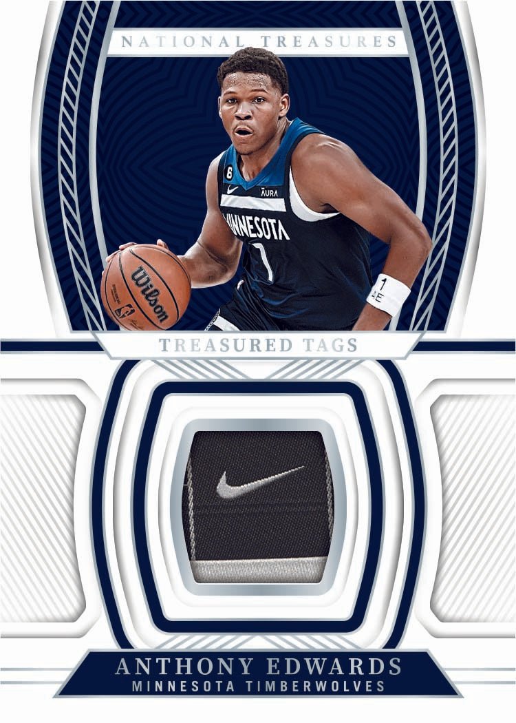 2022/23 Panini National Treasures Basketball Hobby Box - Image 3