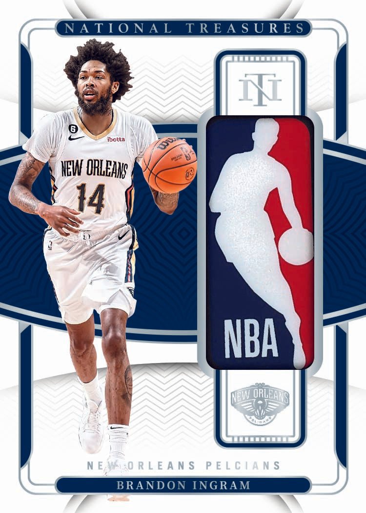 2022/23 Panini National Treasures Basketball Hobby Box - Image 5