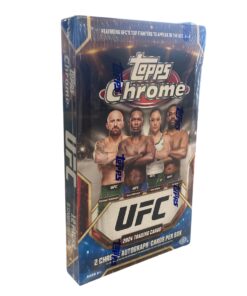 Alternative view of 2024 Topps Chrome UFC Hobby Box