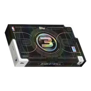 2025-26 Topps Three Basketball First Day Issue Hobby Box