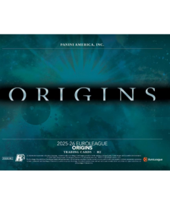 2025-26 Panini Origins EuroLeague Basketball H2 Hobby Box