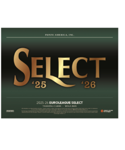 2025-26 Panini Select EuroLeague Basketball Hobby Mega Box
