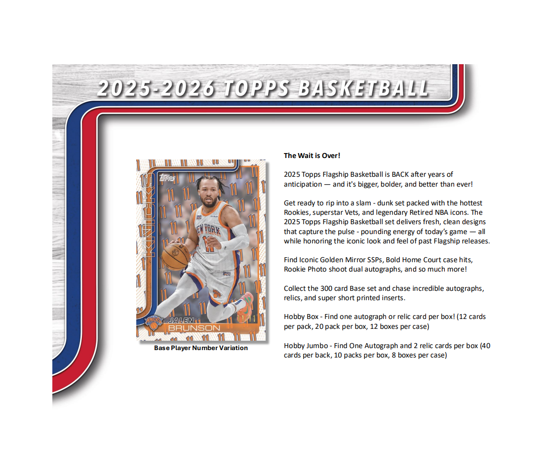 2025-26 Topps Basketball Hobby Box - Image 2