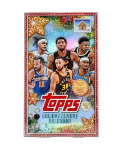 2025-26 Topps Holiday Basketball Countdown Calendar Box