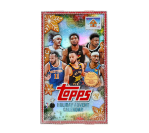 2025-26 Topps Holiday Basketball Countdown Calendar Box
