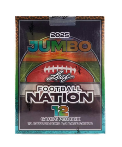 2025 Leaf Football Nation Hobby Jumbo Box