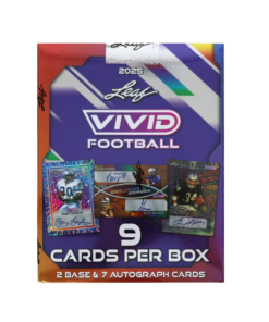 2025 Leaf Vivid Football Hobby Box