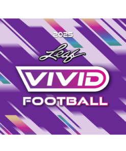 Alternative view of 2025 Leaf Vivid Football Hobby Box