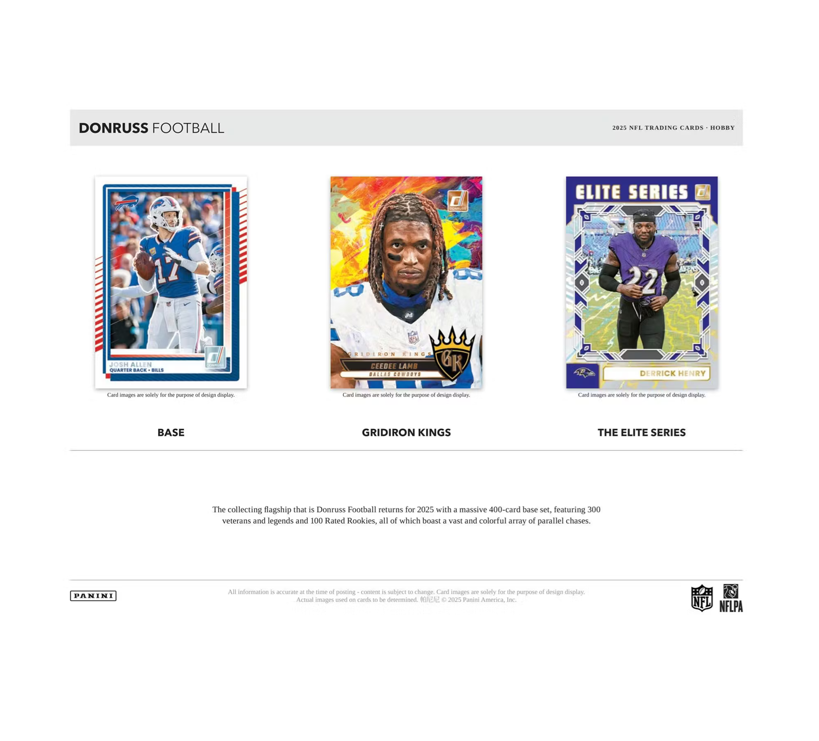 2025 Panini Donruss Football Hobby Box - Image 3