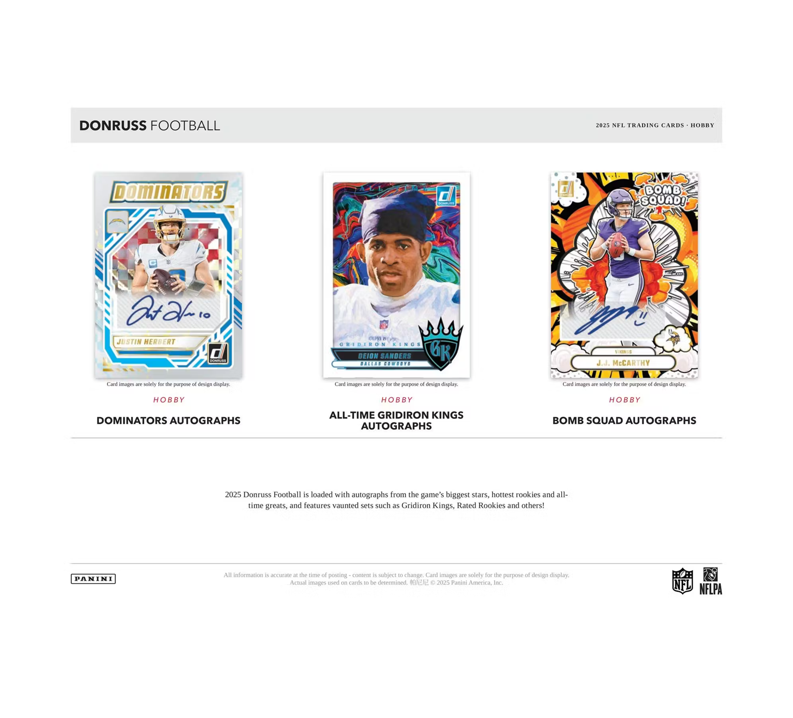 2025 Panini Donruss Football Hobby Box - Image 4