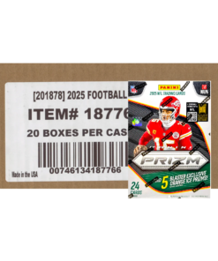2025 Panini Prizm Football Hobby Blaster 20-Box Case (Orange Ice Prizms!)