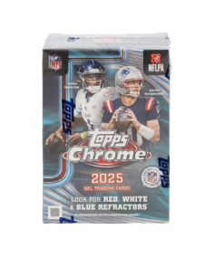 2025 Topps Chrome Football Blaster Box