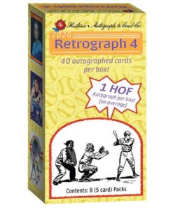 2026 Historic Autographs Retrograph 4 Baseball Hobby Box