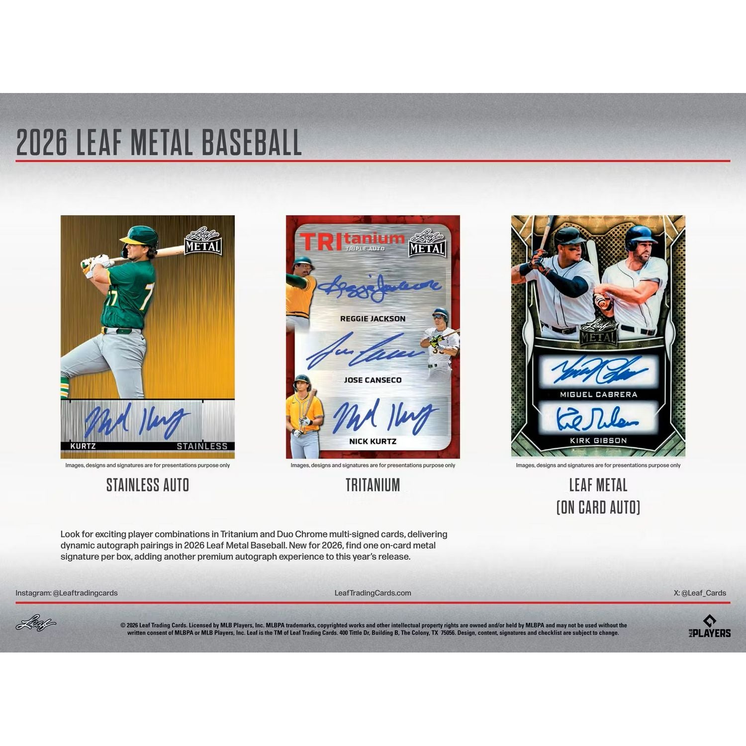 2026 Leaf Metal Baseball Jumbo Box - Image 8