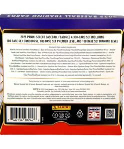 Alternative view of 2025 Panini Select Baseball Hobby Preferred Box