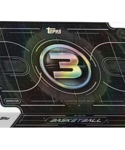 2025-26 Topps Three Basketball First Day Issue Hobby 4-Box Case