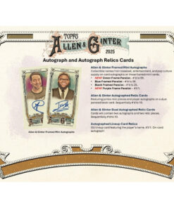 Alternative view of 2025 Topps Allen & Ginter Baseball Fat Pack