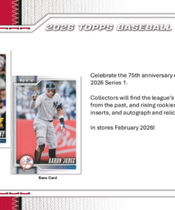 Alternative view of 2026 Topps Series 1 Baseball Super Box