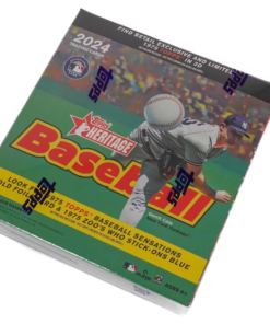 Alternative view of 2024 Topps Heritage Baseball Mega Box (Blue Sparkle)