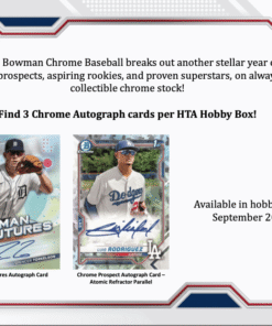Alternative view of 2021 Bowman Chrome Baseball HTA Choice Hobby Box
