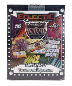 2025 Leaf Eclectic Signature Series Football Hobby Box