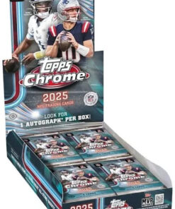 2025 Topps Chrome Football Hobby Box