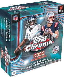 2025 Topps Chrome Football Mega Box
