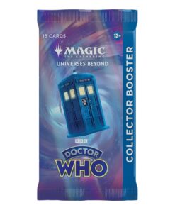 Magic The Gathering Universes Beyond Doctor Who Collector Booster Pack