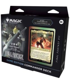 Magic The Gathering Universes Beyond Final Fantasy FFVII Video Game Deck