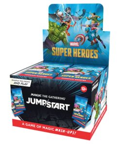 Magic The Gathering Universes Beyond Marvel Super Heroes Jumpstart Booster Box