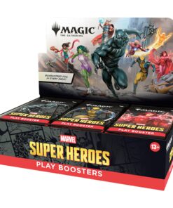 Magic The Gathering Universes Beyond Marvel Super Heroes Play Booster Box