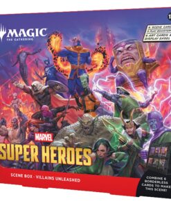 Magic The Gathering Universes Beyond Marvel Super Heroes Villains Unleashed Scene Box