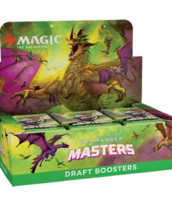 Magic The Gathering Commander Masters Draft Booster Box