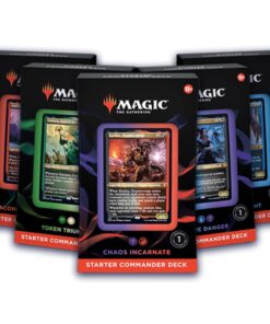 Magic The Gathering Starter Commander Deck Set (5 Decks)