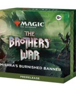 Magic The Gathering The Brothers War Prerelease Pack Mishra's Burnished Banner