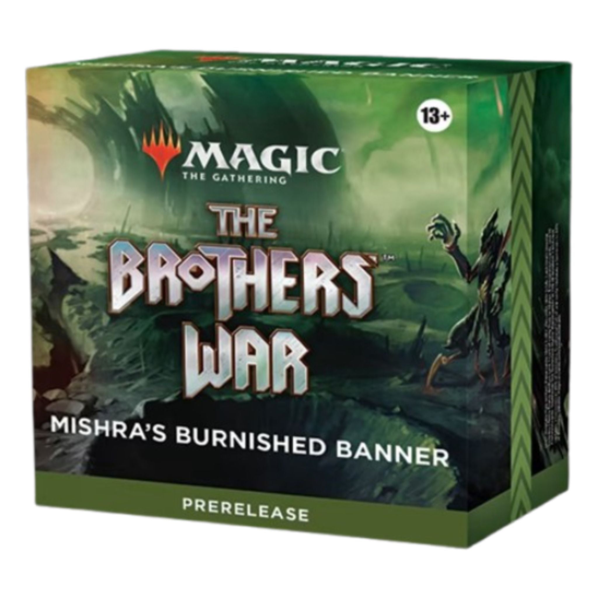 Magic The Gathering The Brothers War Prerelease Pack Mishra's Burnished Banner