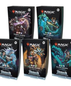 Magic The Gathering Tarkir Dragonstorm Commander Deck Display (5 Decks)