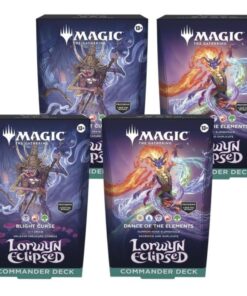 Magic The Gathering Lorwyn Eclipsed Commander Deck (4 Decks)