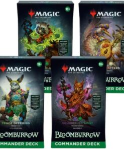 Magic The Gathering Bloomburrow Commander Deck Set (4 Decks)