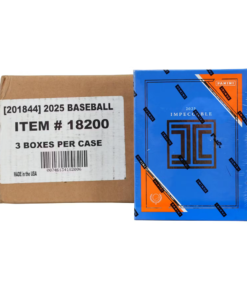 2025 Panini Impeccable Baseball Hobby 3-Box Case