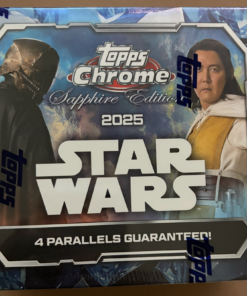 2025 Topps Chrome Sapphire Star Wars Hobby Box