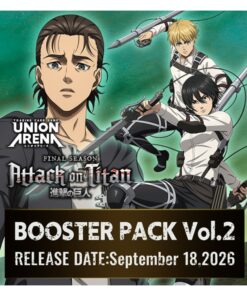 Union Arena Attack on Titan Vol.2 Booster Box (Presell)