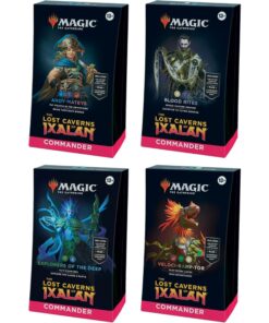 Magic The Gathering Lost Caverns of Ixalan Commander Deck Display (4 Decks)